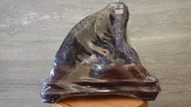 紫晶洞-小型-包裝未拆 1